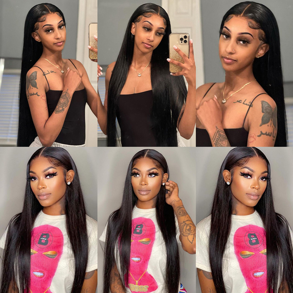 13x4 Brazilian Straight Human Hair Lace Front Wigs Custom Reviews and Sharing